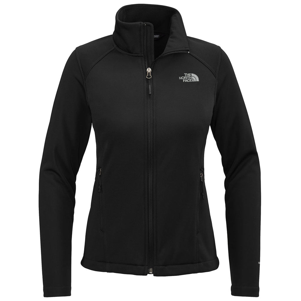 The North Face Women's TNF Black Chest Logo Ridgewall Softshell Jacket